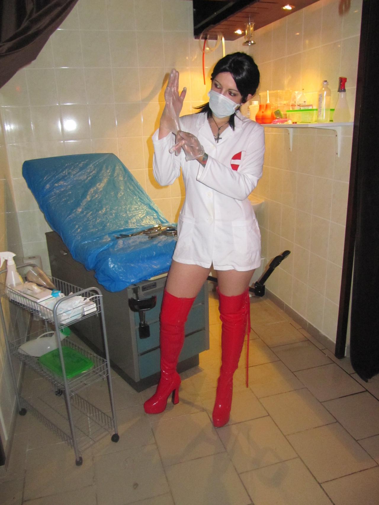 German femdom nurse