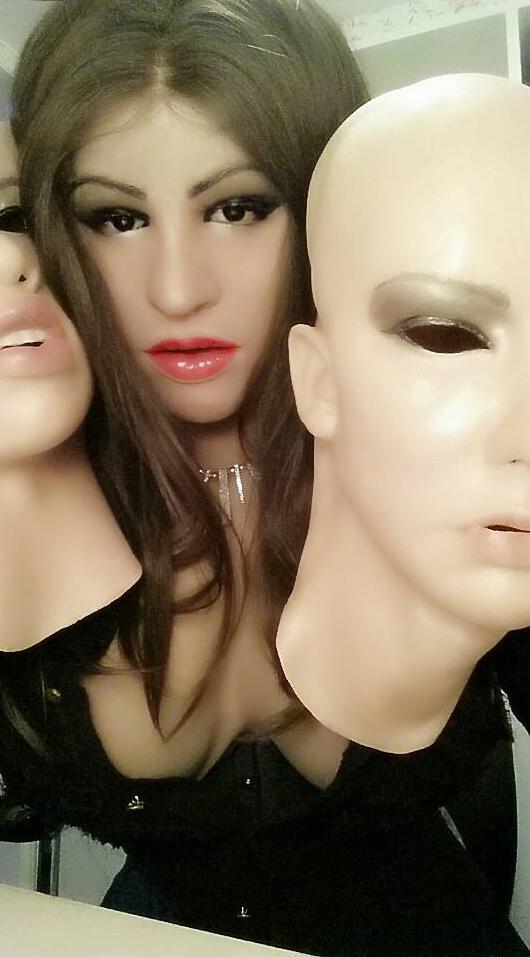 Female MASK Str 9 Igelit PVC Latex A Guma F